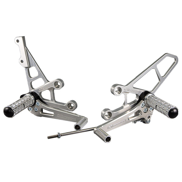 Woodcraft High Rearset - STD Shift — Suzuki SV650 / SV650S