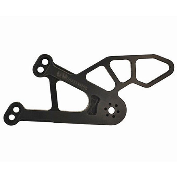 Woodcraft LHS Rearset Bracket — 2009-2014 Yamaha YZF-R1
