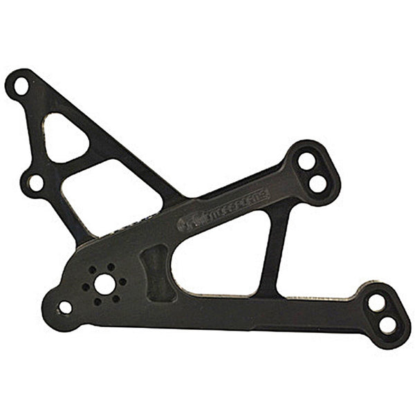 Woodcraft RHS Rearset Bracket — 2009-2014 Yamaha YZF-R1