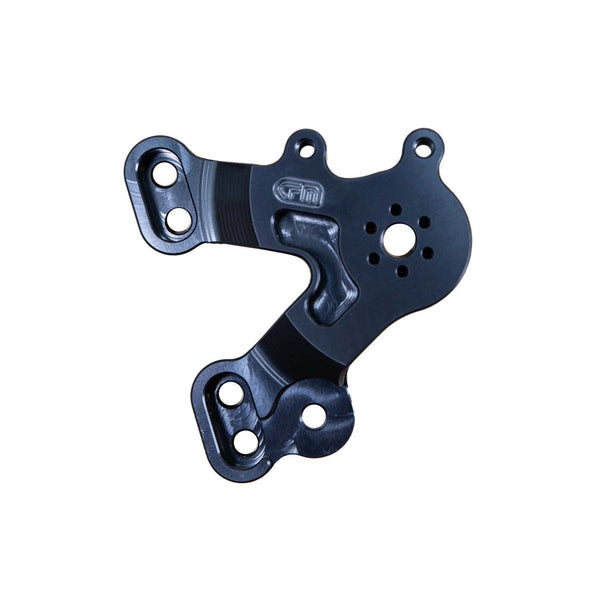 Woodcraft Black LHS Bracket — Ducati 848 / 1098 / 1198