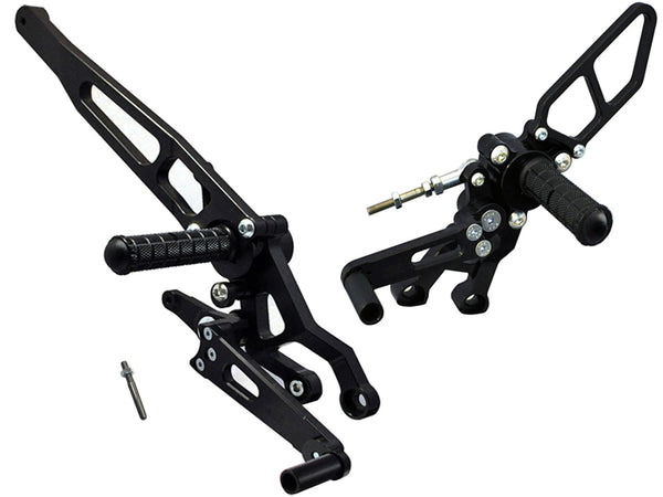 Woodcraft Complete Rearset — Ducati Hypermotard 939