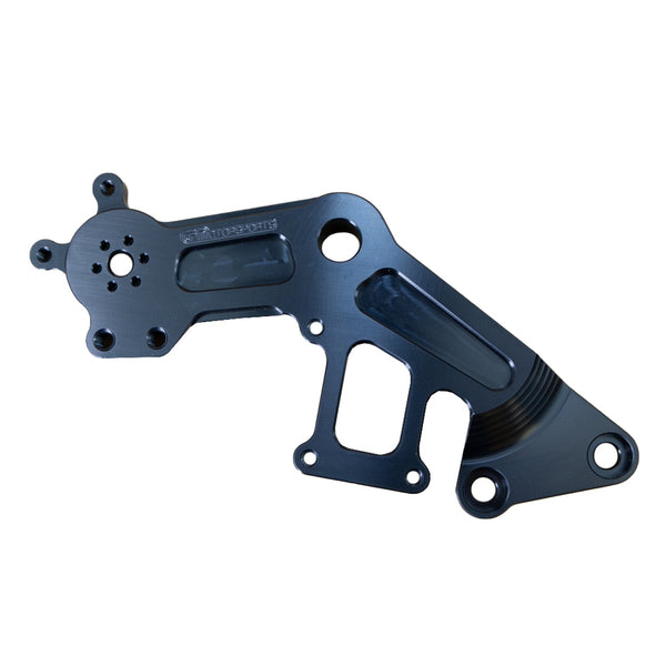 Woodcraft RH Rearset bracket — Ducati Monster 1100