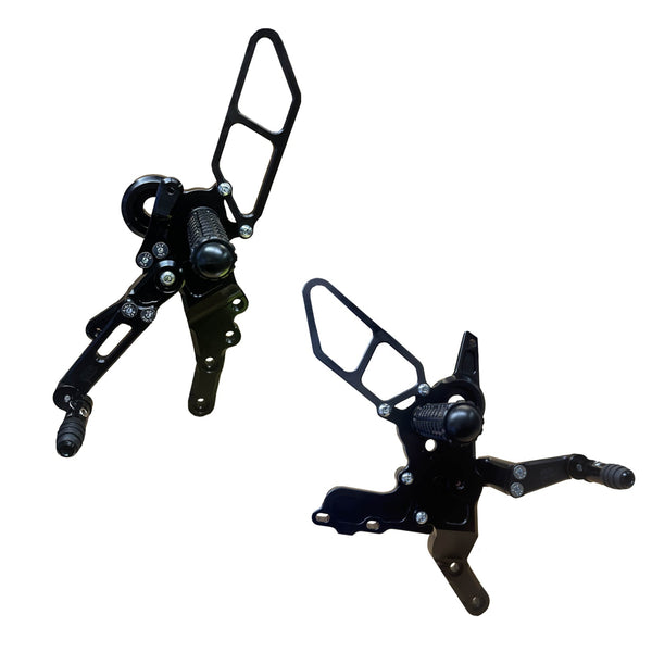 Woodcraft Rearset Kit - GP Shift — Ducati Hypermotard 698 Mono