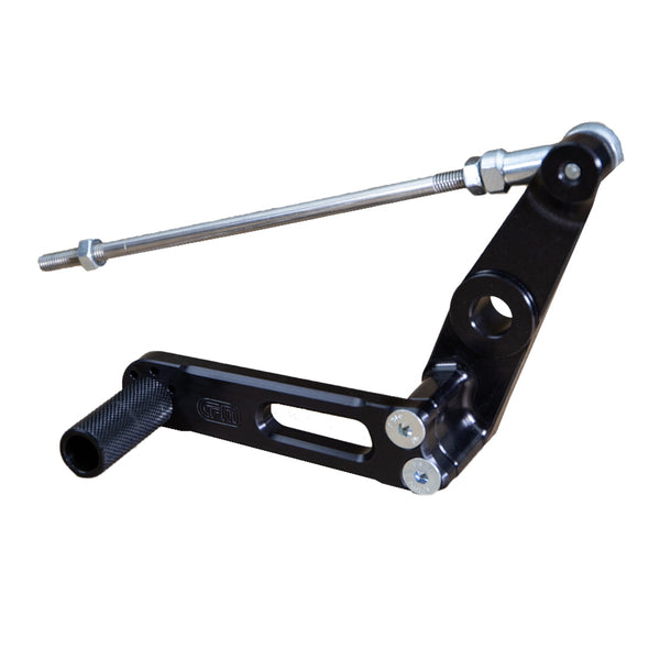 Woodcraft Std Shift Conversion Kit with QS — 2013-2017 Triumph Daytona 675 / Street Triple