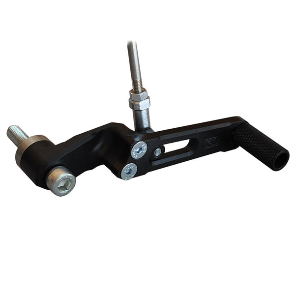 Woodcraft GP Shift Conversion without QS - RACE — 2013-2017 Triumph Street Triple