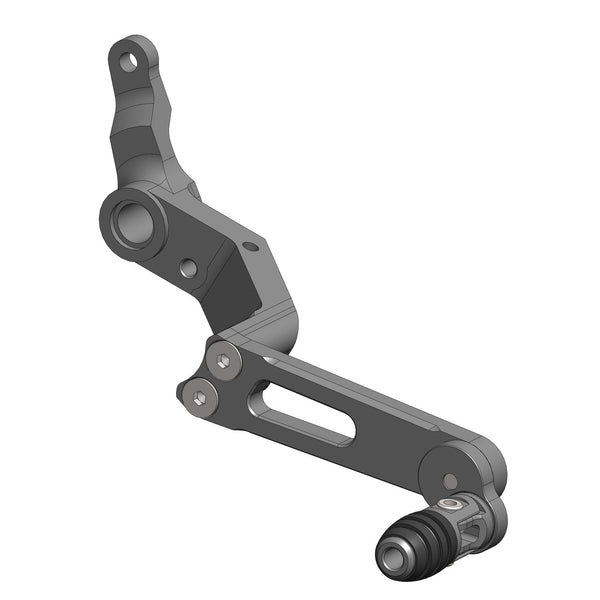 Woodcraft Brake Pedal Assembly Black — Ducati Diavel