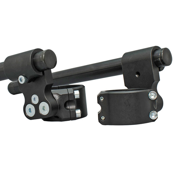 Woodcraft 2 inch Clipon Risers (with 7/8" bars) — Black