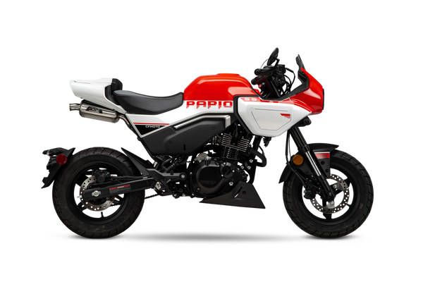 Yoshimura Street RS-9 Stainless Slip-On Exhaust w/ Aluminum Muffler, CF-MOTO Papio SS 2024–2025