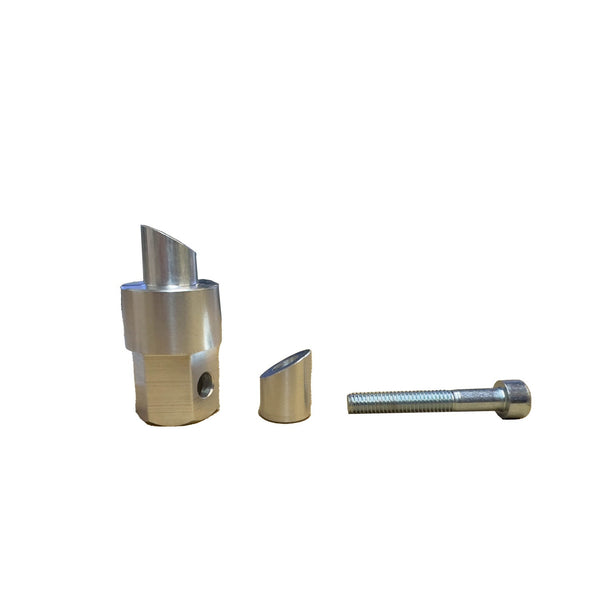 Woodcraft Axle Slider Base Kit, Axle Side — Aprilia RS660