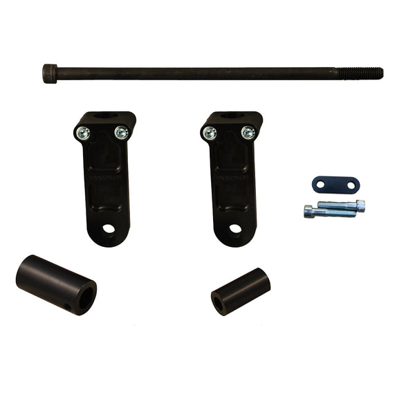 Woodcraft Frame Slider Base Kit — Ducati Hypermotard 950