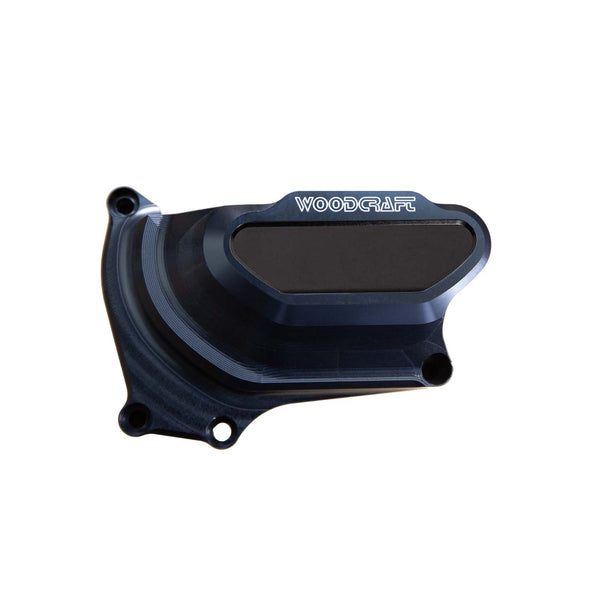 Woodcraft RHS Water Pump Cover Protector with Skid Plate — Yamaha MT-07 / YZF-R7