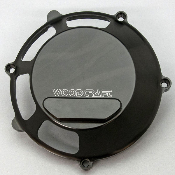 Woodcraft S4RS RHS All Clutch Cover with Skid Plate — Ducati 748 / 1098 / 1198