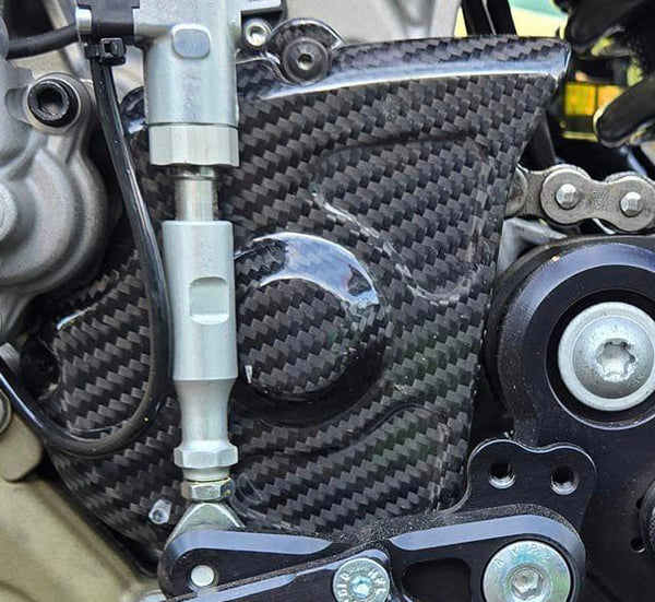 Woodcraft Sprocket Cover — Ducati Hypermotard 698 Mono