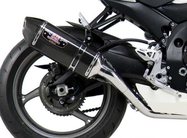 Yoshimura Race R-77 Stainless Full Exhaust w/ Carbon Fiber Muffler, Suzuki GSX-R600 / GSX-R750 2011–2026