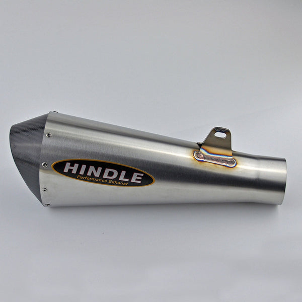 Woodcraft Hindle Evo Megaphone Triumph 765 Street Triple 2017-20 Stainless Steel