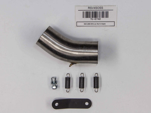 Woodcraft Slipon Adapter — 2009-2015 Aprilia RSV4