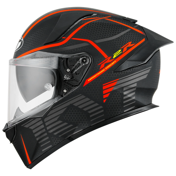 R2R Concept Helmet — Matte Black/Red