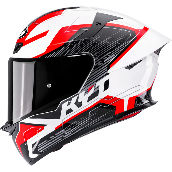 TT-REVO Speeding Helmet — White/Red