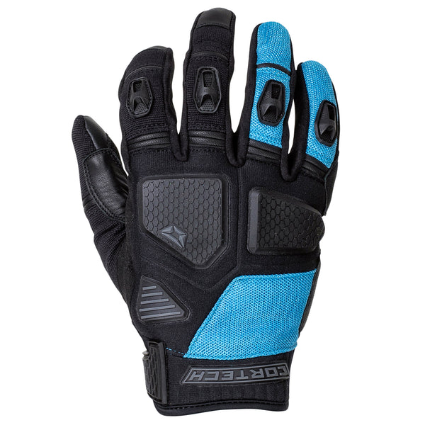 Women's Aero-Flo Gloves — Light Blue