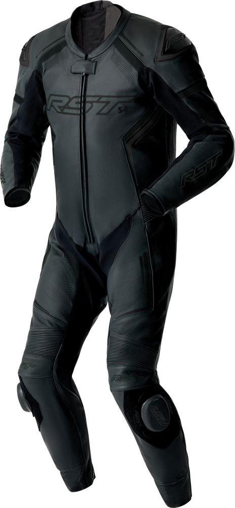 S-1 D3O Leather Suit — Black