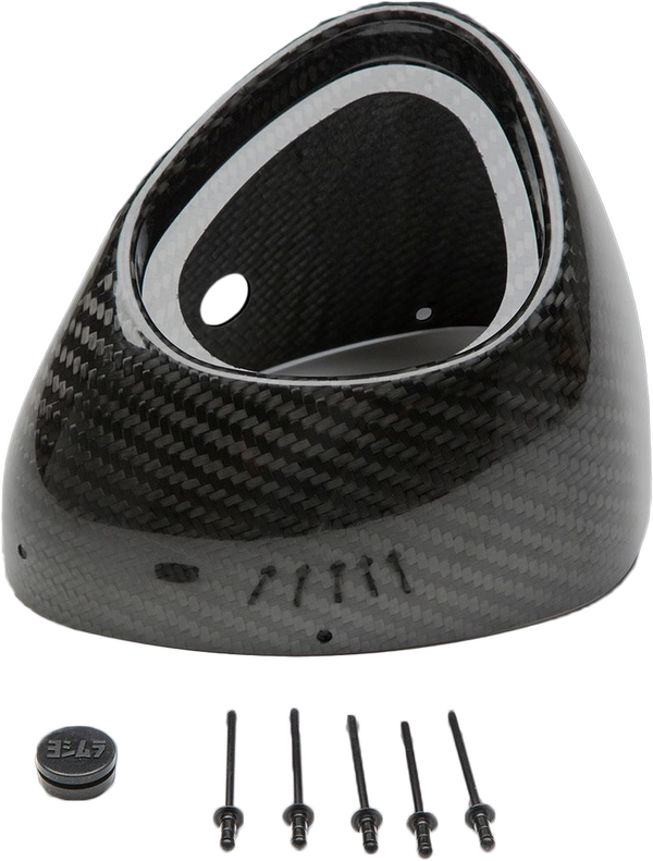 Yoshimura ALPHA / ALPHA T Replacement End Cap Kit, 2" Flared