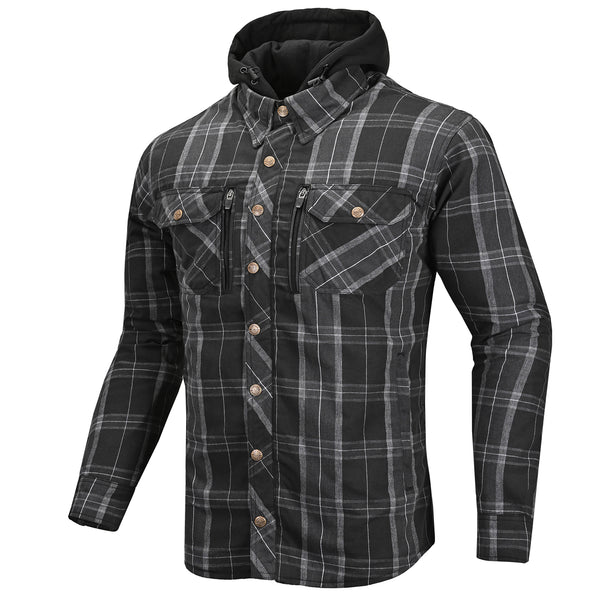 El Camino Riding Flannel — Black/Grey
