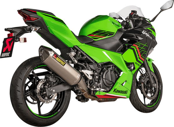 Akrapovic Slip-On Line (Titanium), Kawasaki Ninja 400 2018–2024