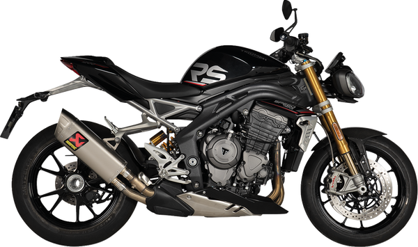 Akrapovic Slip-On Line (Titanium), Triumph Speed Triple 1200 RS/RR 2021–2024