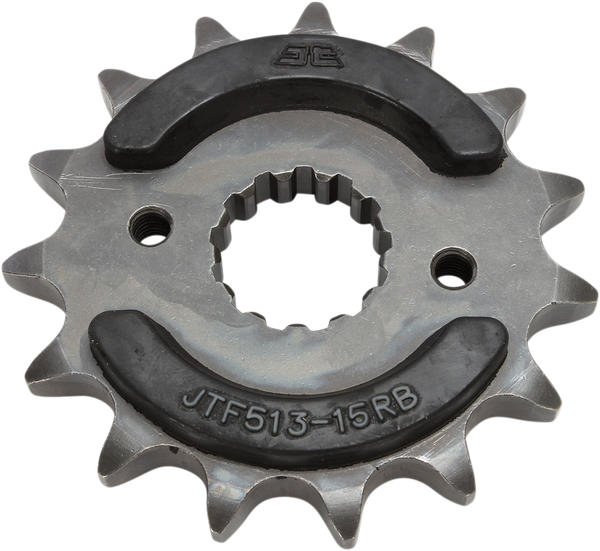 JT Front Sprocket, Steel Rubber-cushioned, Style JTF513 (530) — 15T