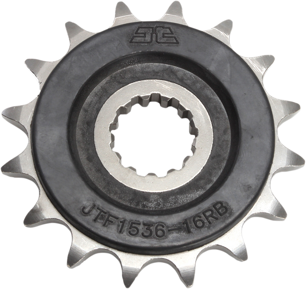 JT Front Sprocket, Steel Rubber-cushioned, Style JTF1536 (520) — 16T