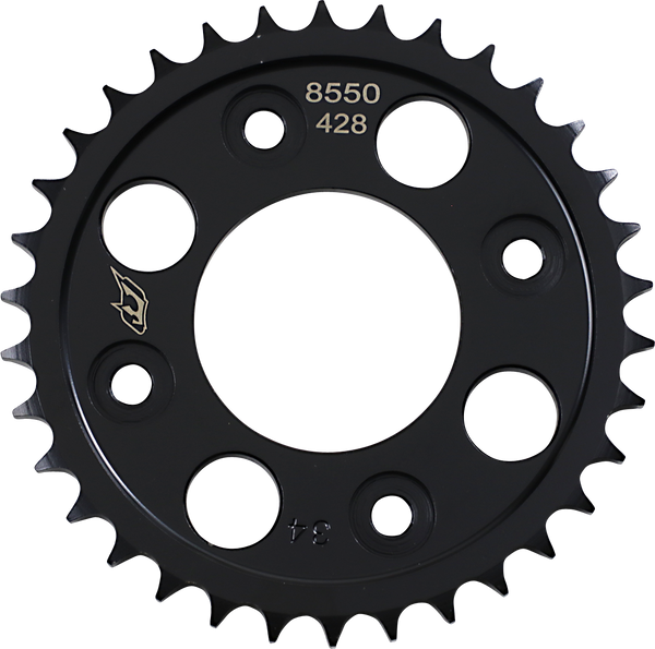 Driven Rear Sprocket, Steel, Style 8550 (428) — 34T