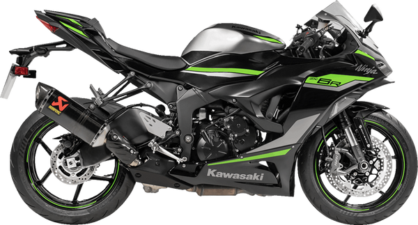Akrapovic Slip-On Line (Carbon), Kawasaki ZX-6R 600 / ZX-6R 636 2009–2025