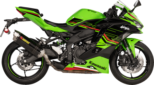 Akrapovic Slip-On Line (Carbon), Kawasaki Ninja ZX-4R / Ninja ZX-4RR 2023–2025
