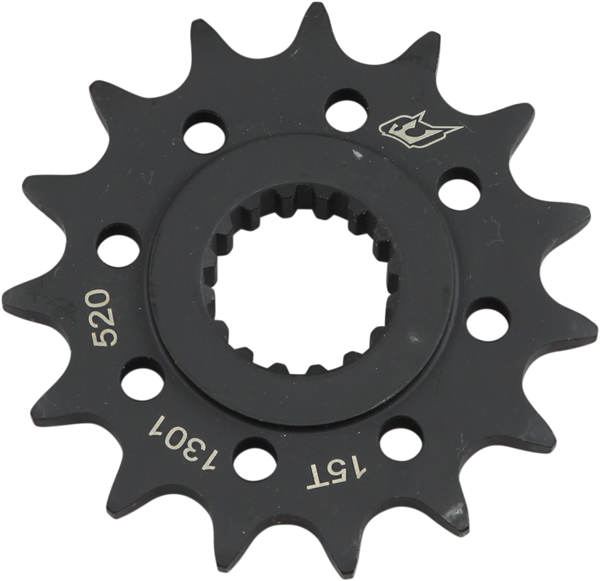 Driven Front Sprocket, Steel, Style 1301 (520) — 15T