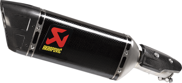 Akrapovic Slip-On Line (Carbon), Yamaha YZF-R3 2022–2025 — view 2