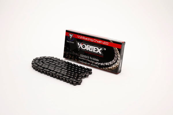 Vortex 520SX3 X-Ring Chain — Black, in its box