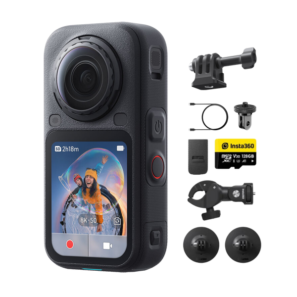 Insta360 X6 Pro Motorcycle Bundle