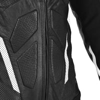 Revo RR 1-Piece Leather Suit — Black/Red