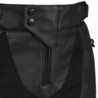 Revo Leather Pants — Black