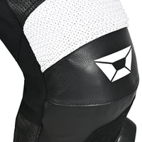 Revo RR 1-Piece Leather Suit — Black/Red