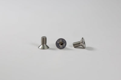 04-0249A Alum. Skid Pad Hardware Kit5x10 Flat Head (NO O-RING)
