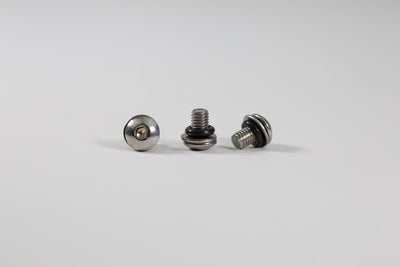 04-0337S SS Skid Pad Hardware Kit 5x8 Button Head w/o-ring and washer