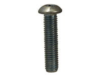 04-BH835Z M8-1.25x35 Zinc Coarse Thread Button Head Bolt