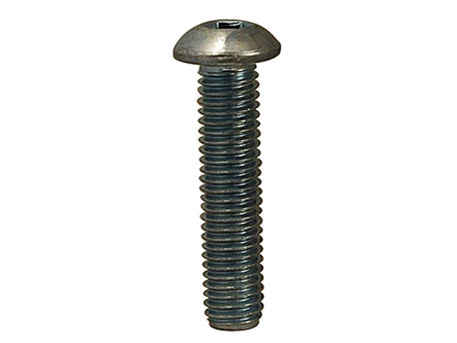 04-BH835Z M8-1.25x35 Zinc Coarse Thread Button Head Bolt