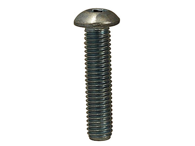 04-BH835Z M8-1.25x35 Zinc Coarse Thread Button Head Bolt