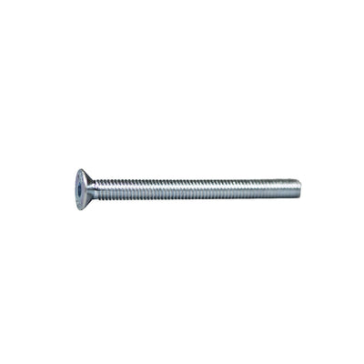 04-FH860Z FHCS M8-1.25 x 60 Zinc Flat Head Bolt