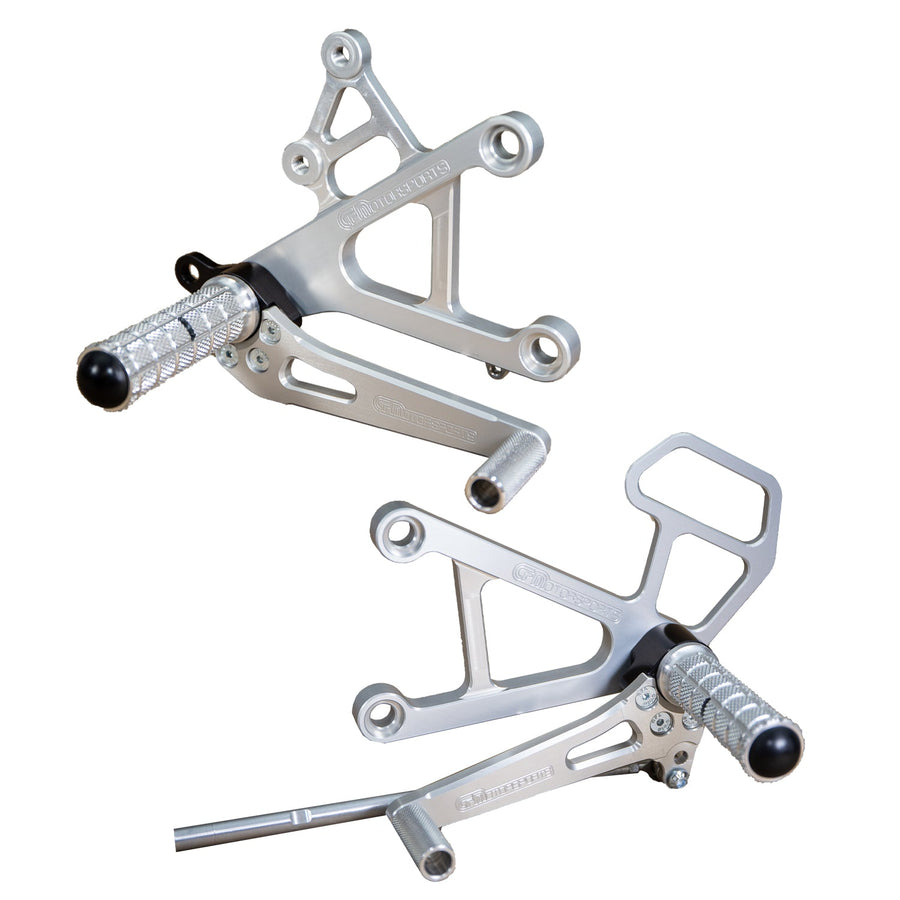 05-0140B 2003-04 Kawasaki ZX6/636 Rearset Complete - STD/GP Shift