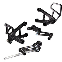 05-0147B 2007-08 Kawasaki ZX6/636 Complete Rearset - STD/GP Shift