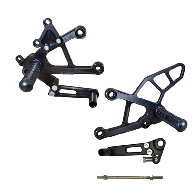 05-0150B 2013-18 Kawasaki ZX636 Complete Rearset - STD/GP Shift