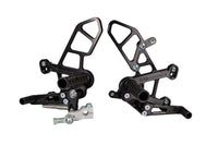05-0171B Kawasaki Ninja ZX10 Complete Rearset Kit w/ Pedals - STD/GP Shift